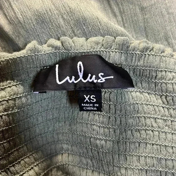 Lulus Green Dress Size XS - Picture 5 of 7